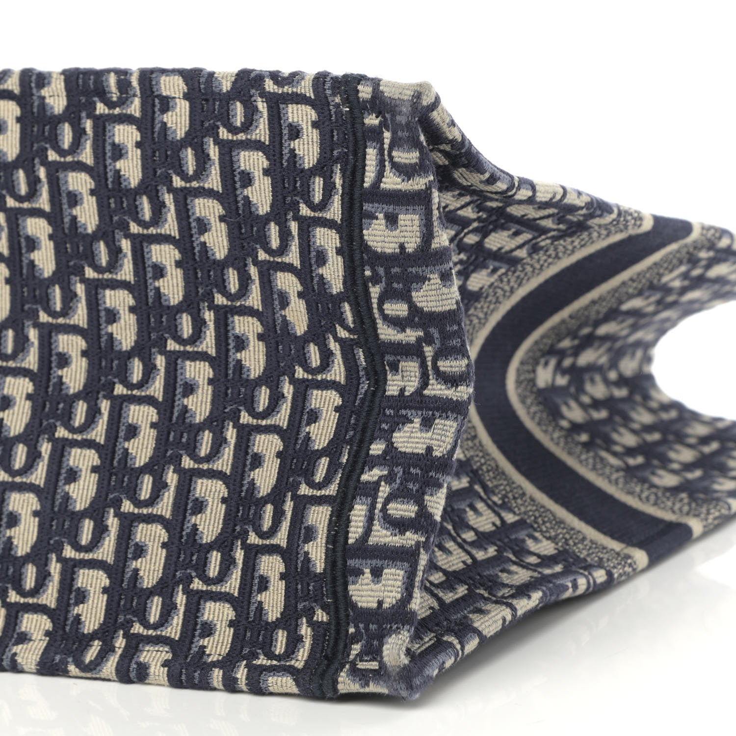 Christian Dior Oblique Large Book Tote Blue Multicolor 10 of 13