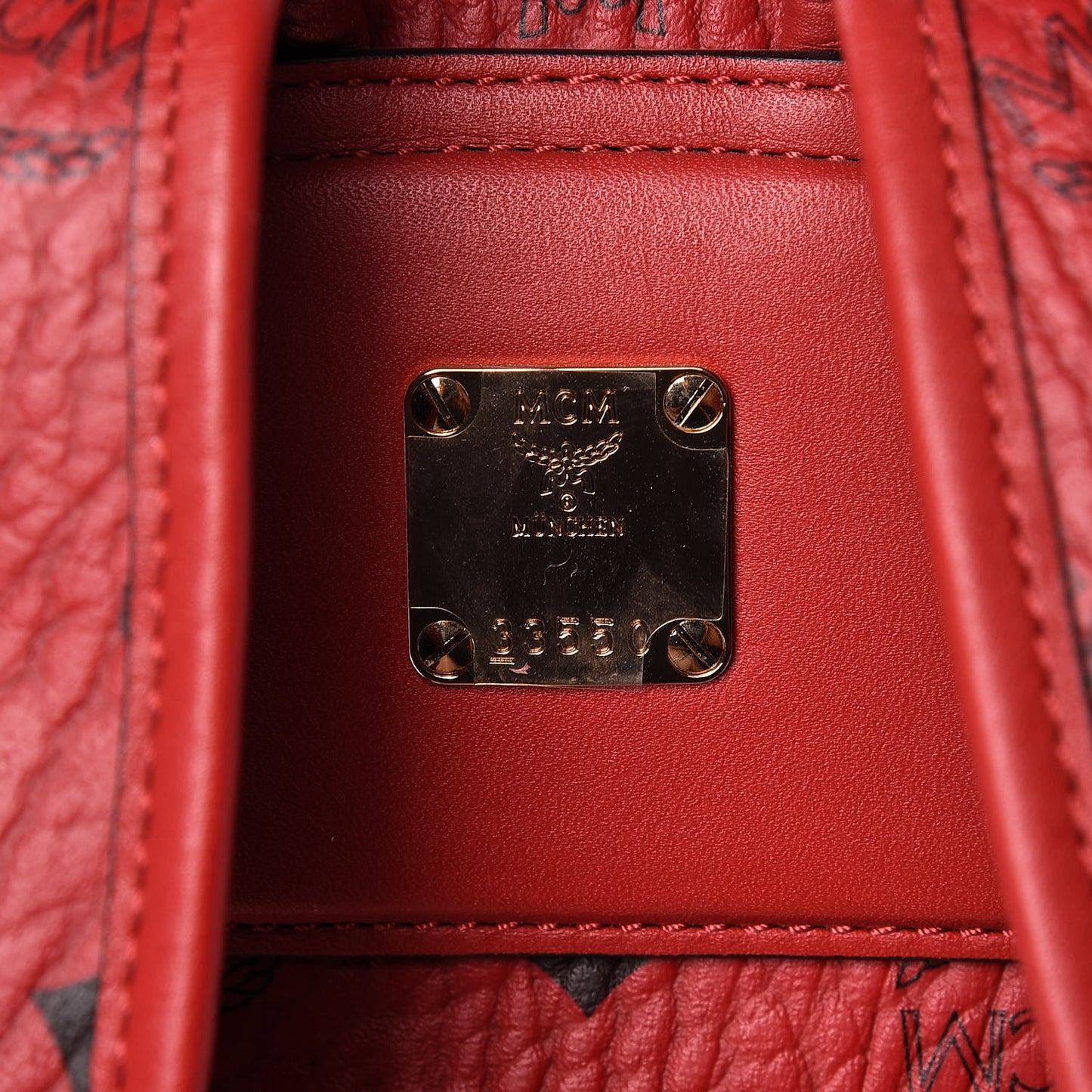 Visetos Medium Duke Backpack Ruby Red