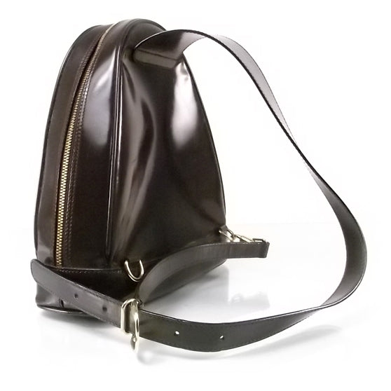 Gucci Leather Bamboo Backpack Sling Black 3 of 10