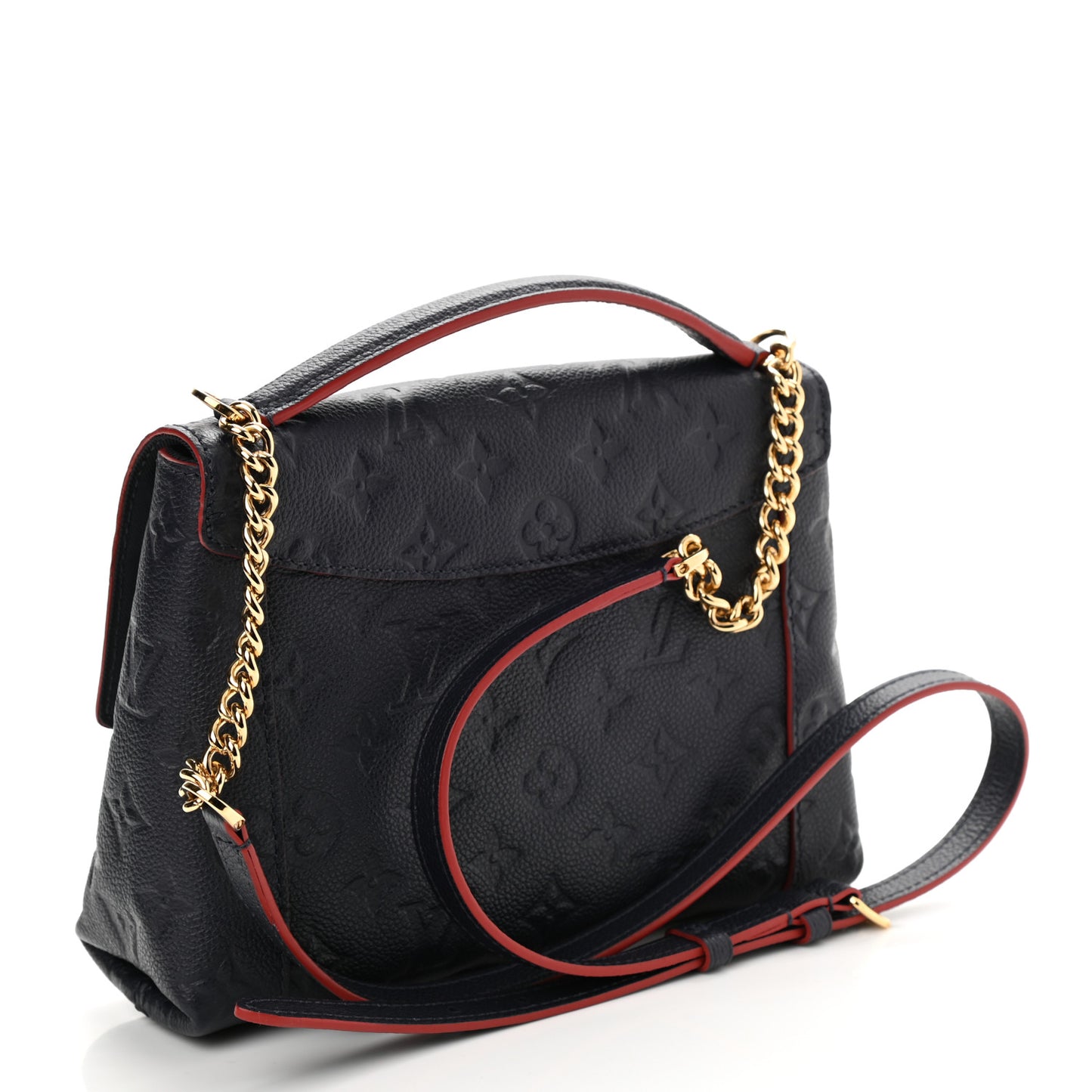 Empreinte Blanche BB Marine Rouge