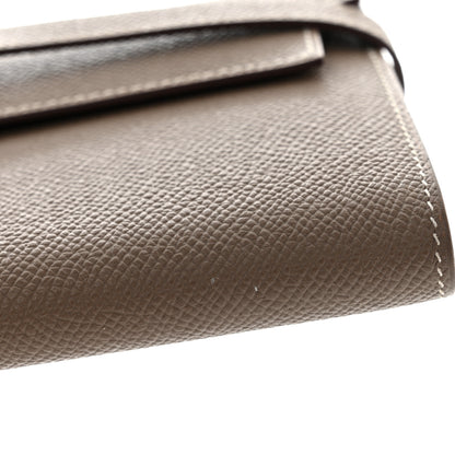 Hermes Epsom Kelly Longue Wallet Etoupe 9 of 9