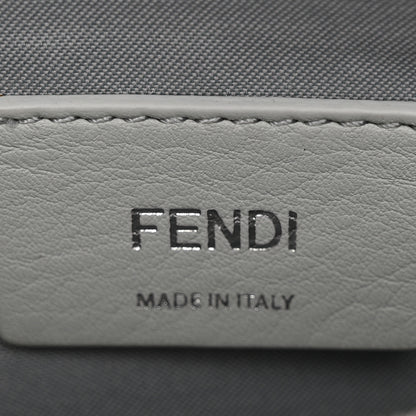 Fendi Vitello Cruise F is Fendi Medium Envelope Wallet on Chain Grigio Perla 6 of 10