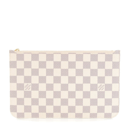 Louis Vuitton Damier Azur Neverfull MM GM Pochette 1 of 7