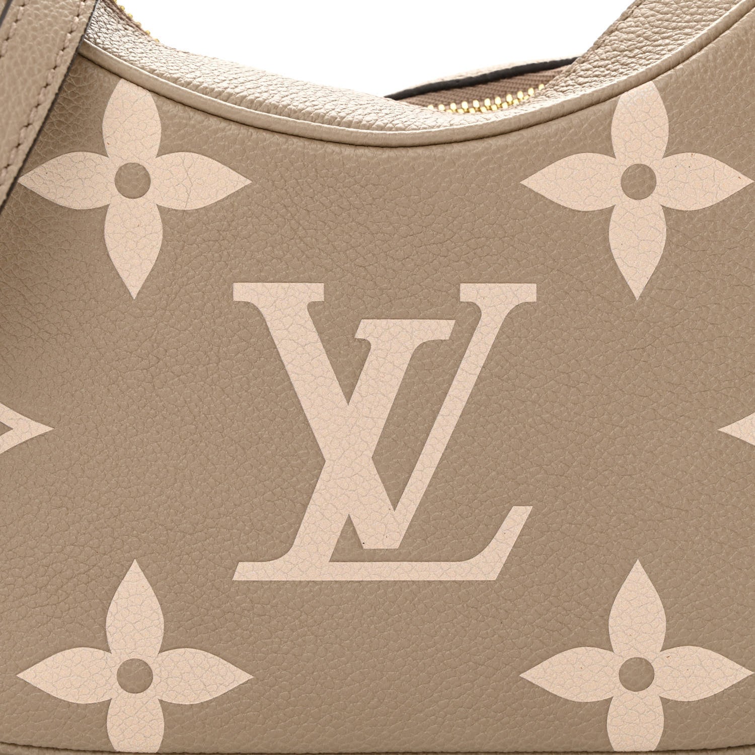 Louis Vuitton Empreinte Monogram Giant Bagatelle NM Tourterelle Creme 7 of 10