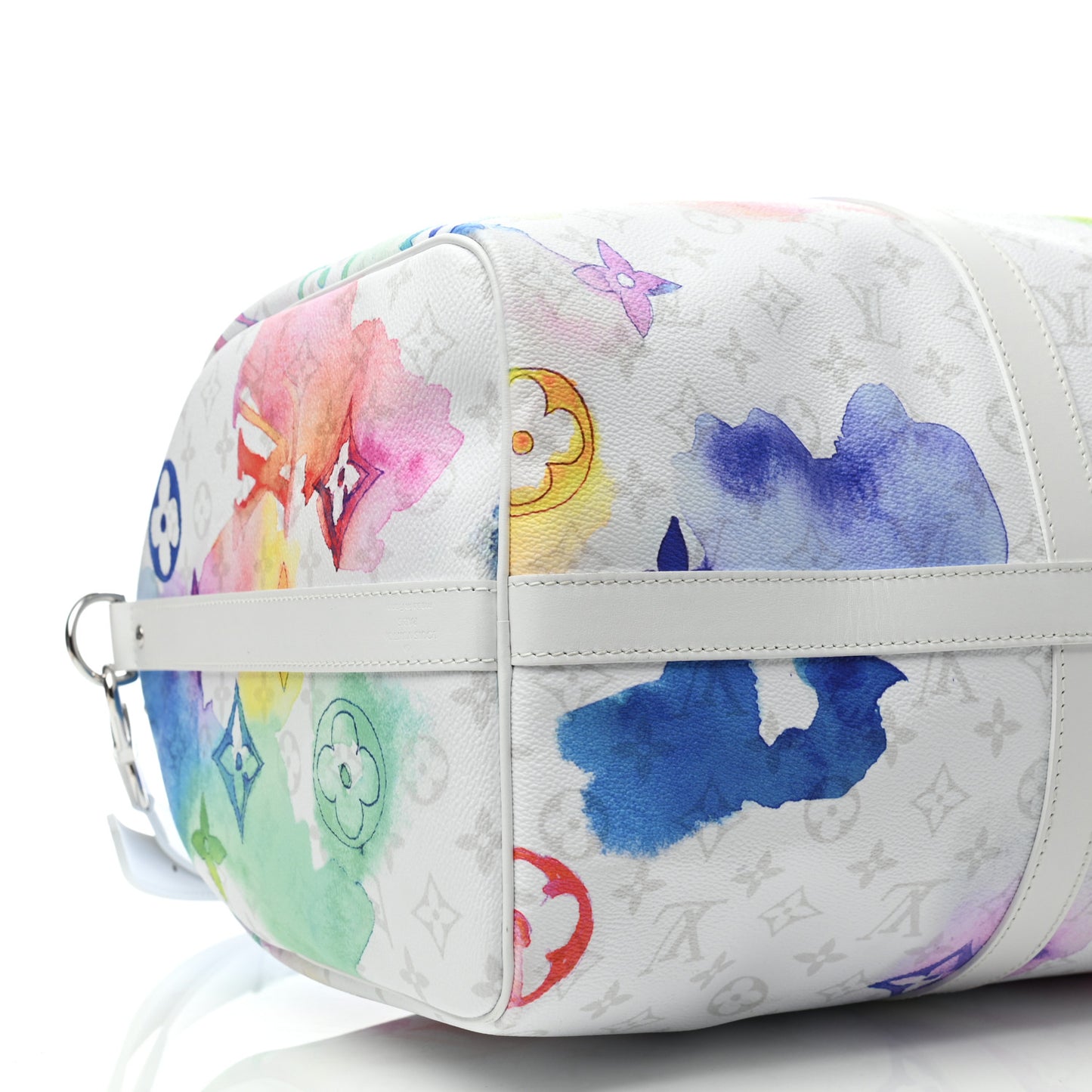 Monogram Watercolor Keepall Bandouliere 50 Multicolor