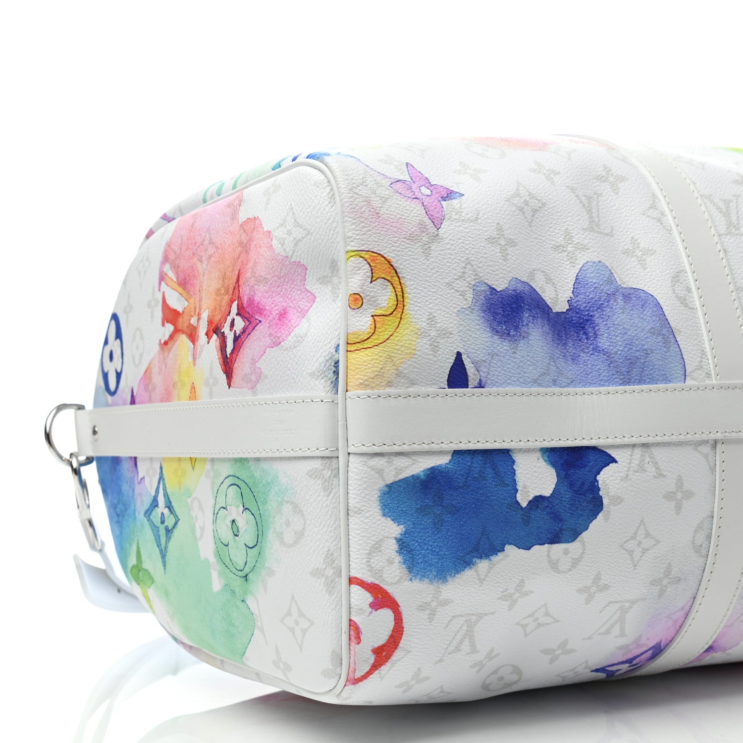 Louis Vuitton Monogram Watercolor Keepall Bandouliere 50 Multicolor 7 of 8