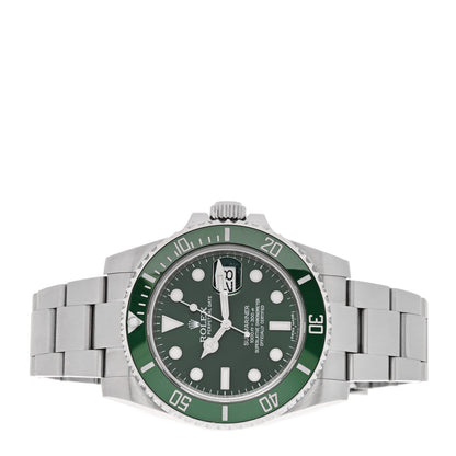 Rolex Stainless Steel 40mm Oyster Perpetual Submariner Date Hulk Watch Green 116610LV 2 of 4