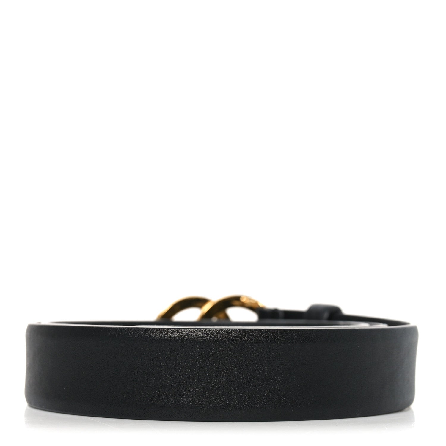 Chanel Calfskin Paris Button CC Belt 75 30 Black 2 of 6