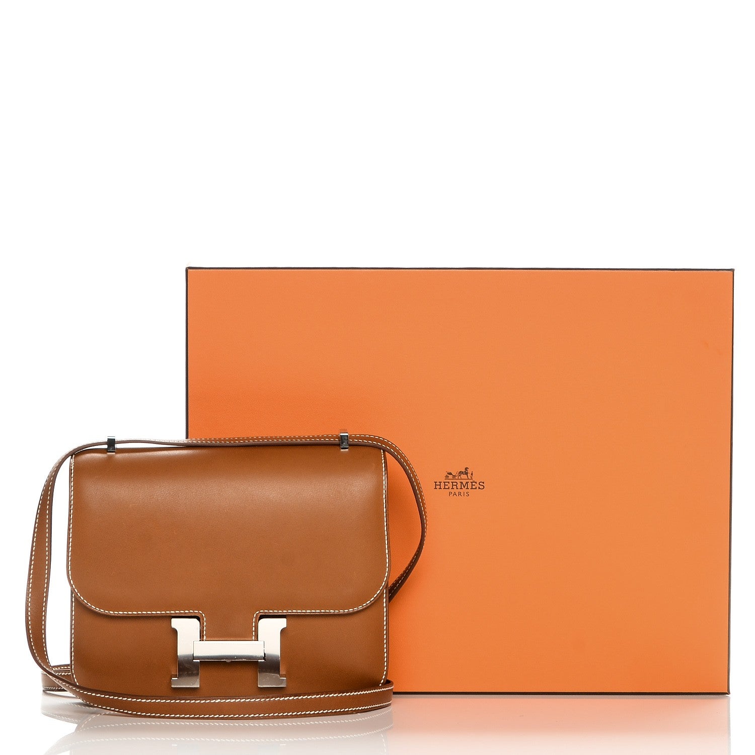 Hermes Barenia Constance 18 Fauve 6 of 15