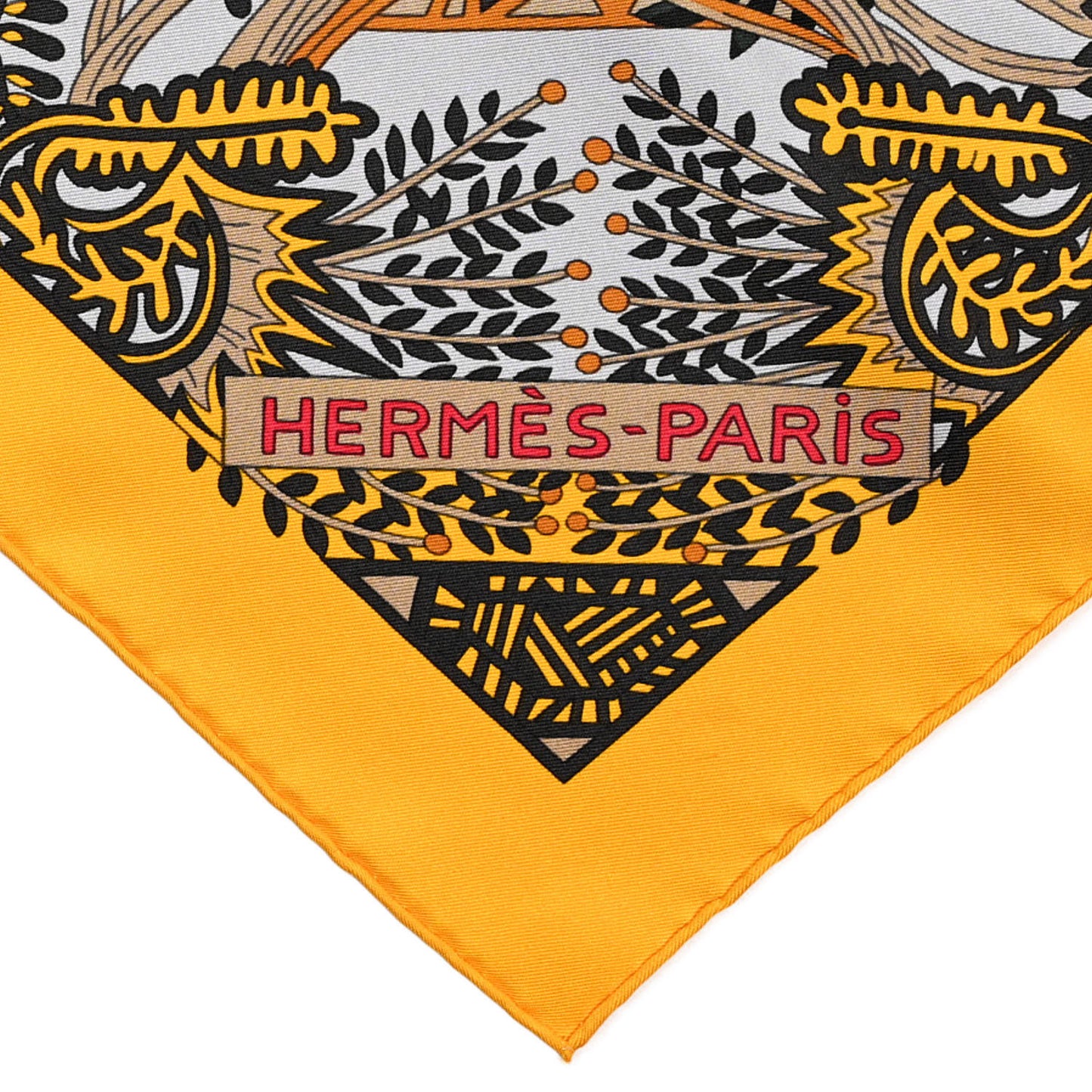 Silk Maitres de la Foret Scarf 140