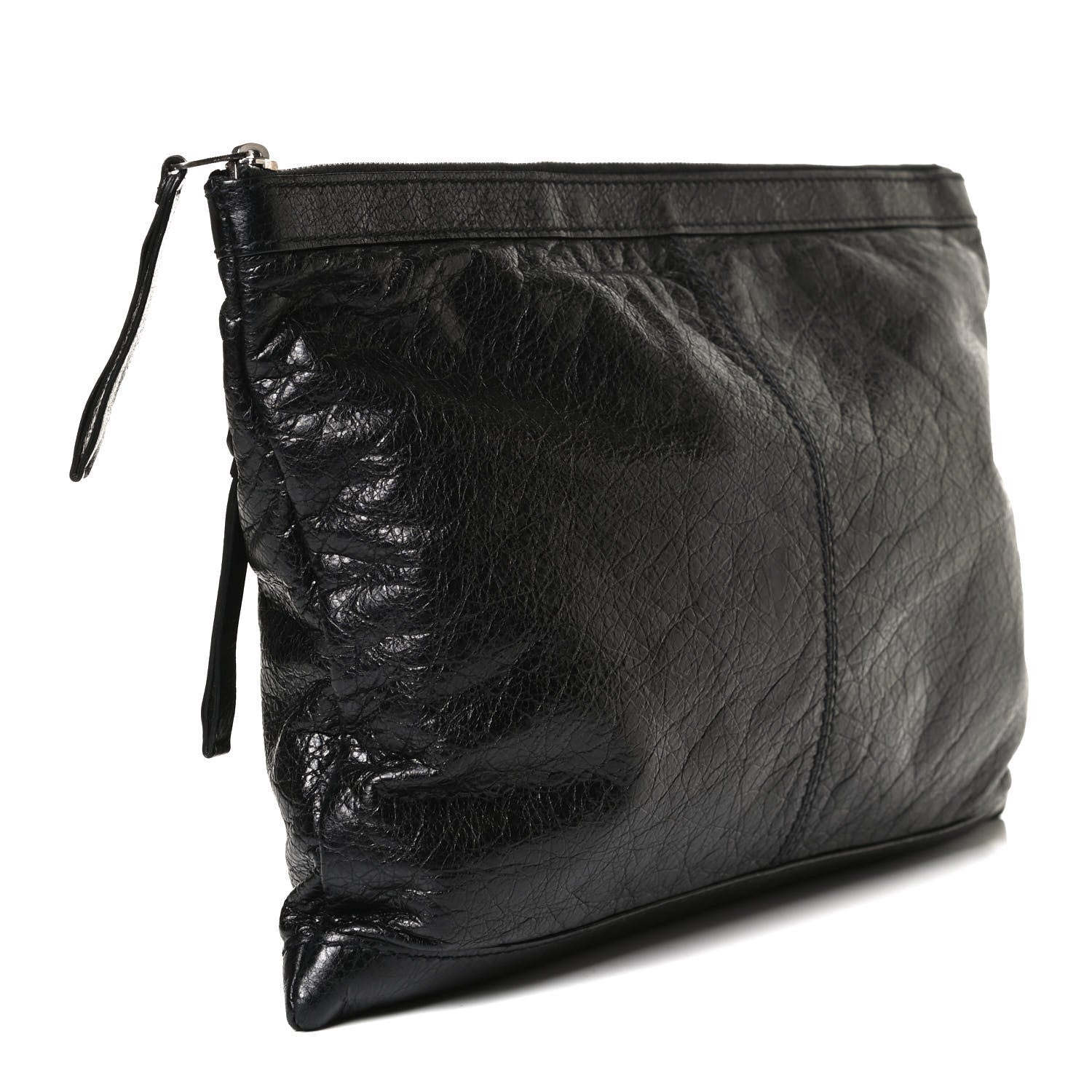 Balenciaga Agneau Arena Classic Hardware Large Clip Black 3 of 13