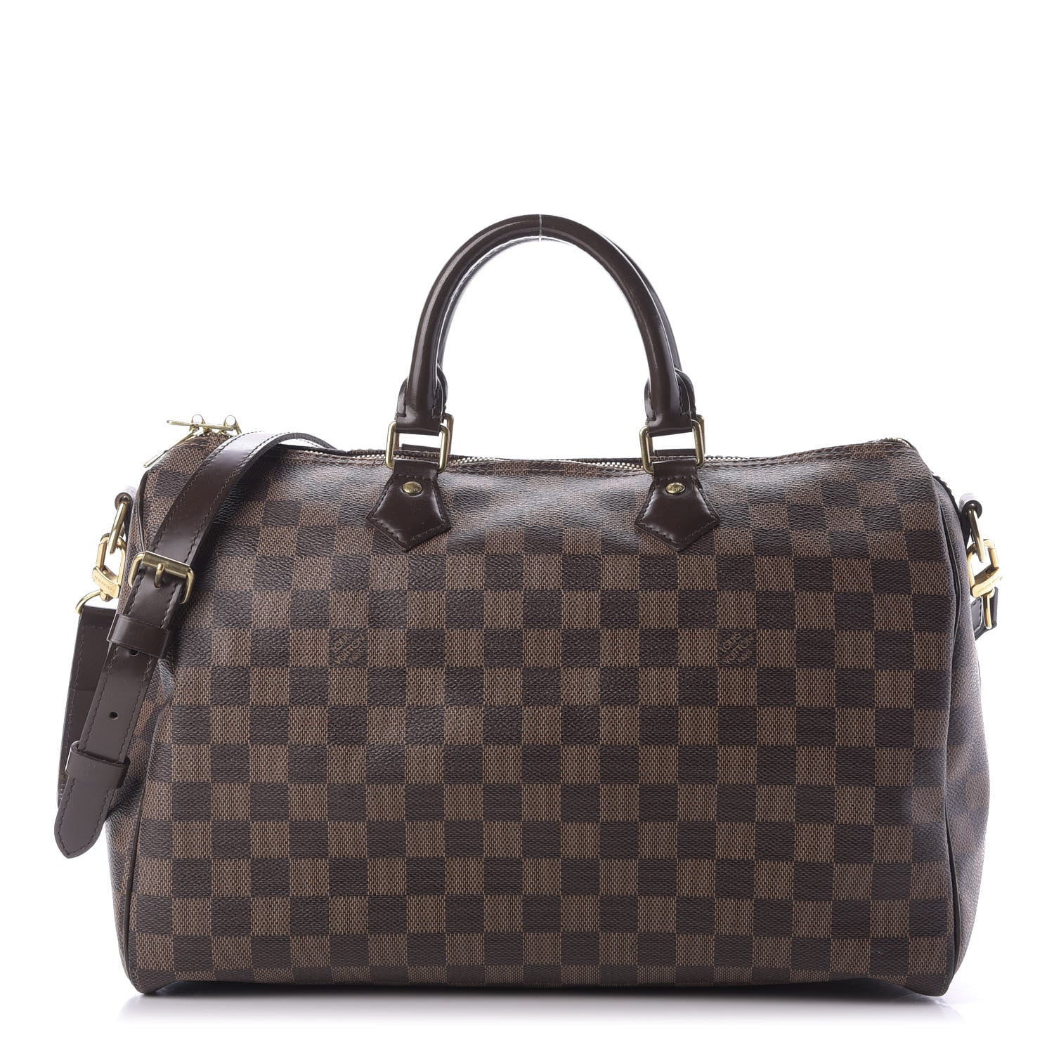 Louis Vuitton Damier Ebene Speedy Bandouliere 35 1 of 10
