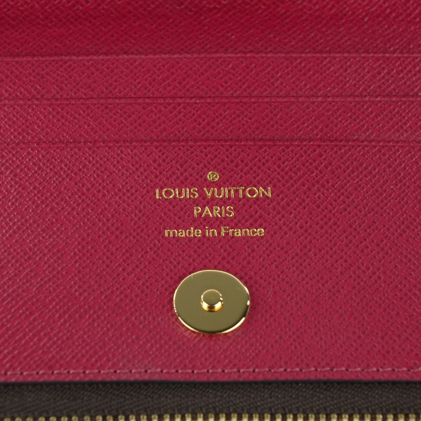 Monogram Adele Compact Wallet Fuchsia