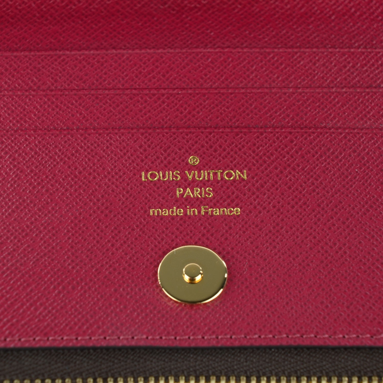 Louis Vuitton Monogram Adele Compact Wallet Fuchsia 6 of 7