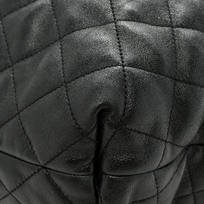Saint Laurent Lambskin Quilted Maxi Icare Shopping Tote Black 17 of 17