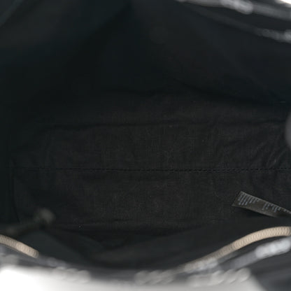 Balenciaga Canvas BB Monogram Sharp Tote Black 5 of 12