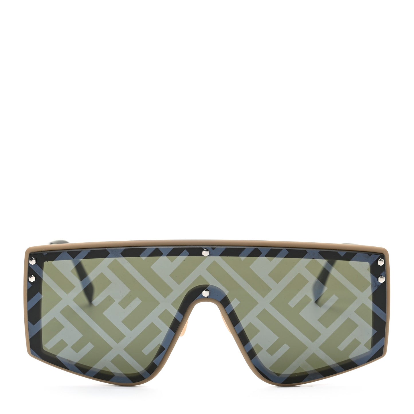 FF Shield Sunglasses FF M0076/G/S Brown