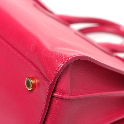 Saint Laurent Calfskin Small Sac De Jour Lipstick Pink 13 of 19