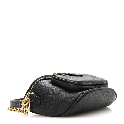 Louis Vuitton Empreinte Mini Bumbag Black 4 of 10