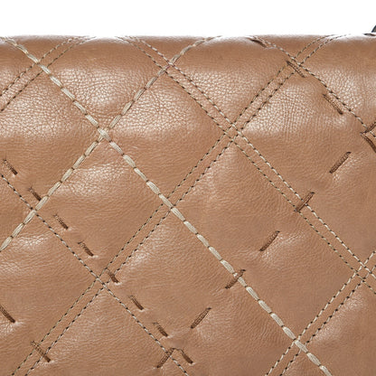 Chanel Calfskin Double Stitch New Medium Boy Flap Camel 11 of 18
