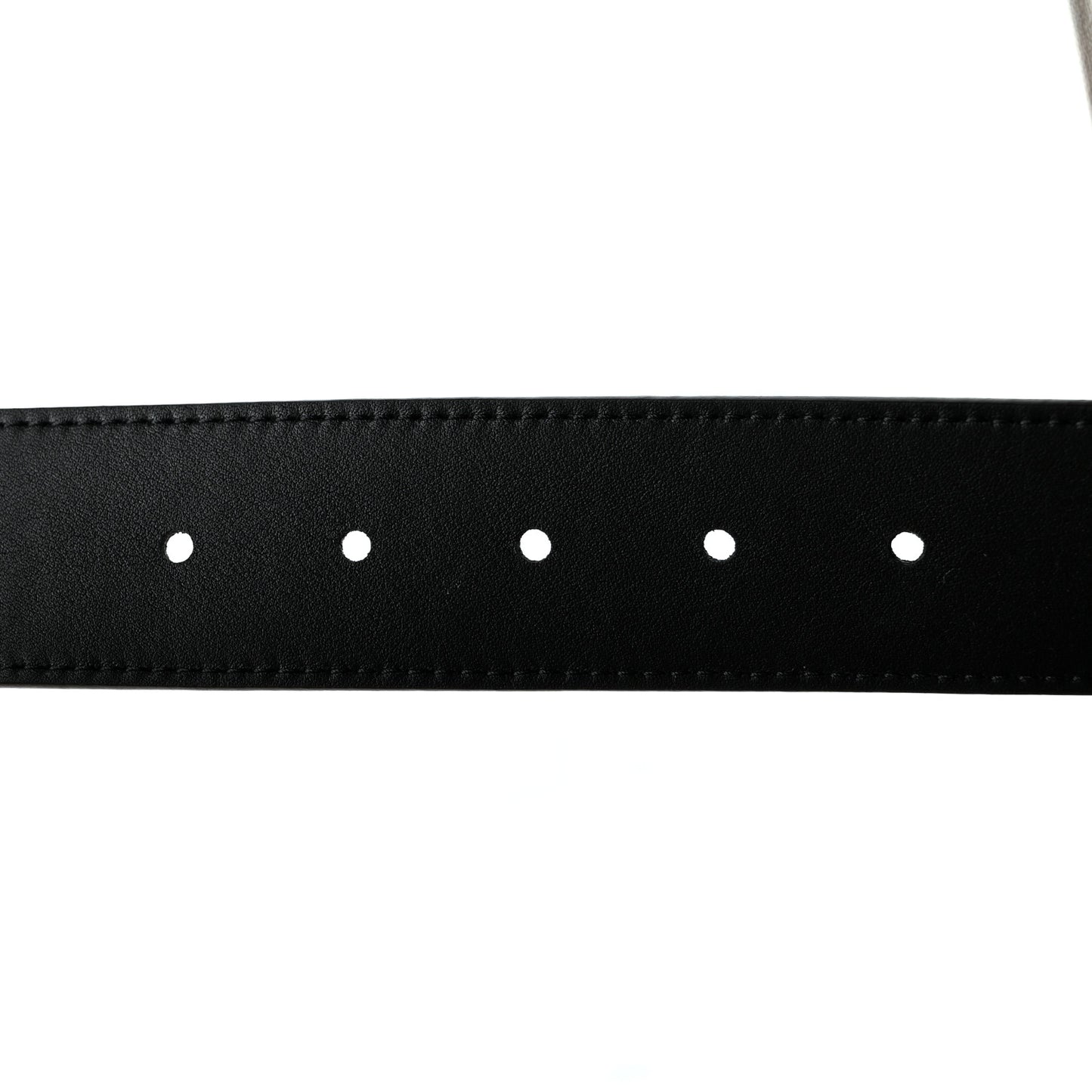 Damier Graphite Calfskin Belt 110 44 Black