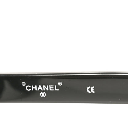Chanel Round 01945 94305 Sunglasses Black White 5 of 7