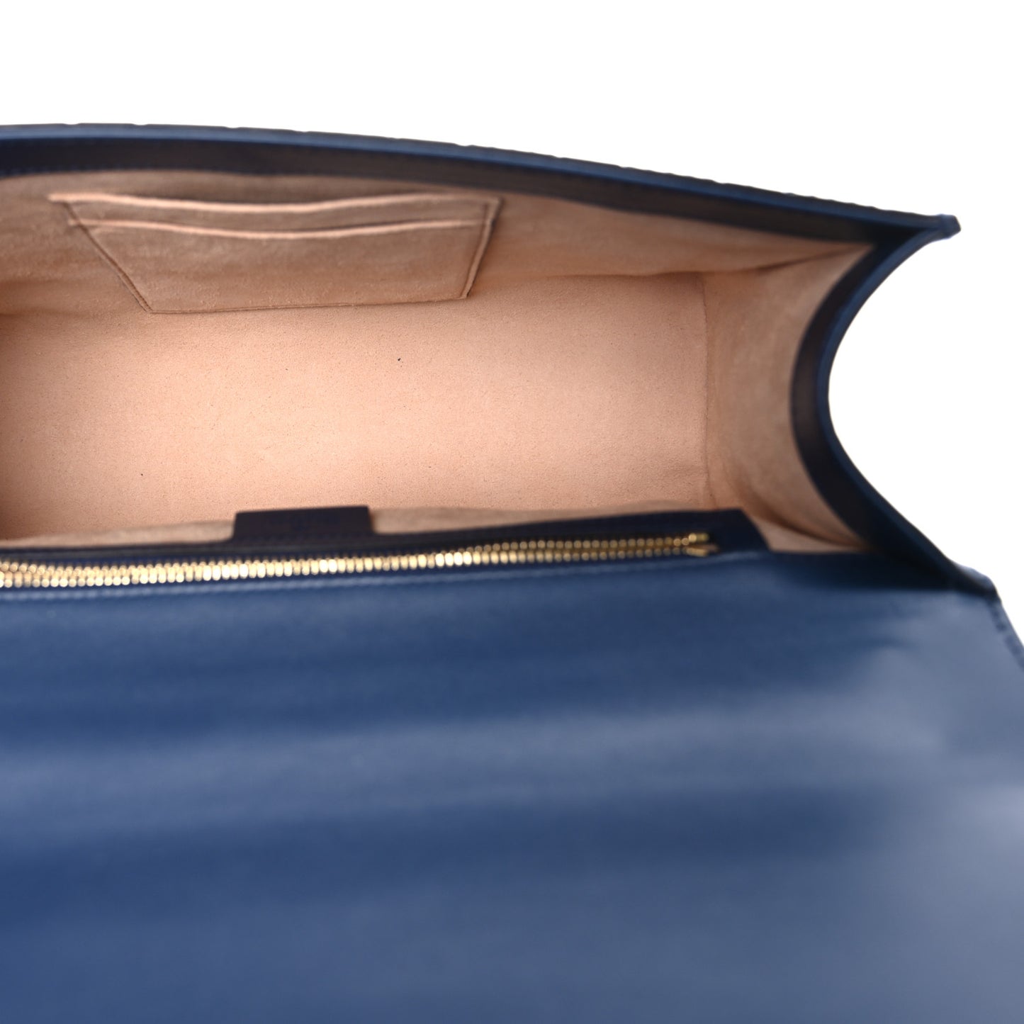 Guccissima Medium Padlock Shoulder Bag Blue Agata