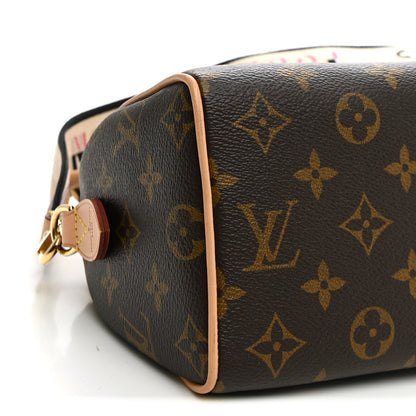 Louis Vuitton Monogram Speedy Bandouliere 20 Black 8 of 9