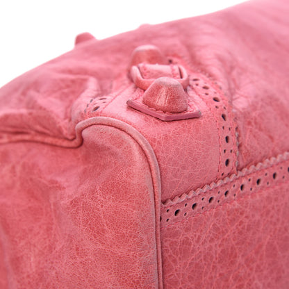 Balenciaga Agneau Giant Brogues Hardware Velo Framboise 13 of 16