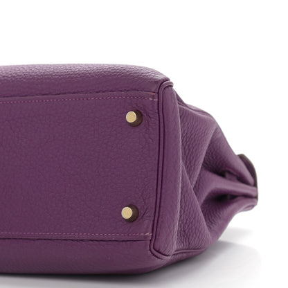 Hermes Togo Kelly Retourne 32 Anemone 10 of 16