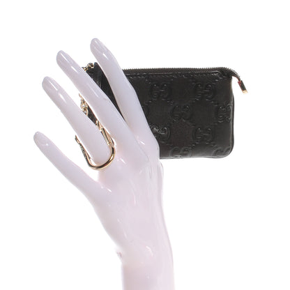 Gucci Guccissima Key Case Chocolate 2 of 8