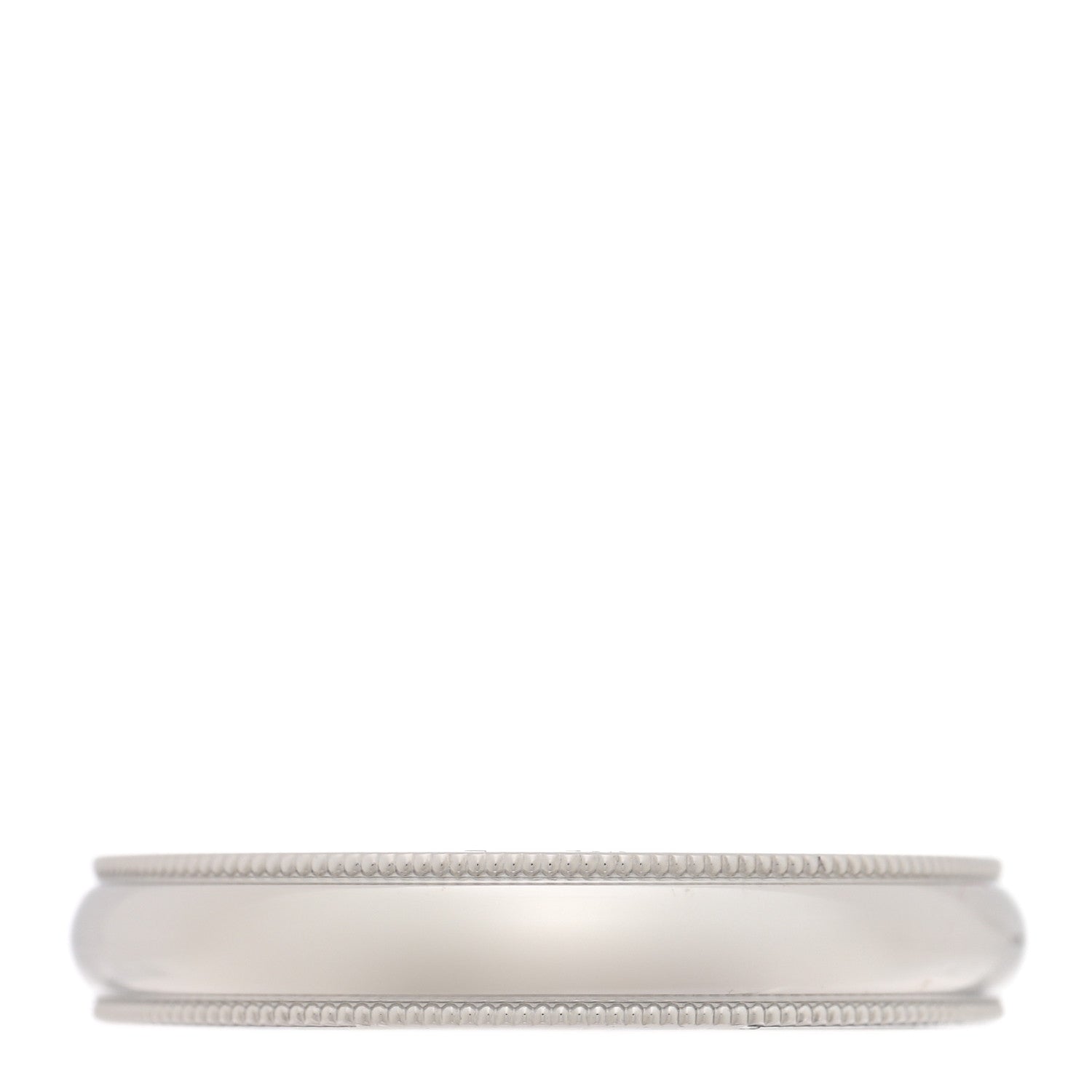 Harry Winston Platinum Milgrain Wedding Band Ring 58 8.5 3 of 5