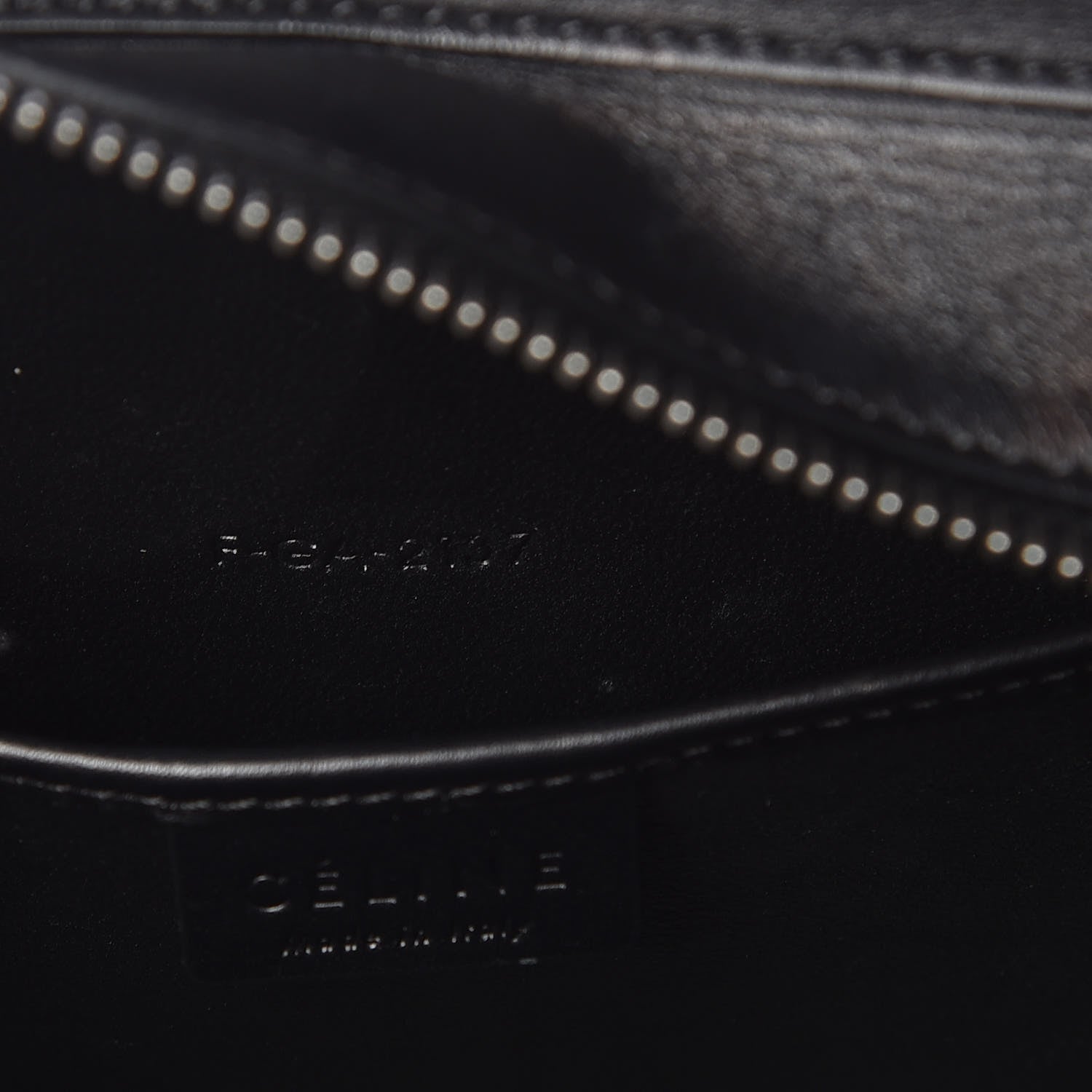 Celine Drummed Calfskin Nano Tri-Color Luggage Antarctic 7 of 11
