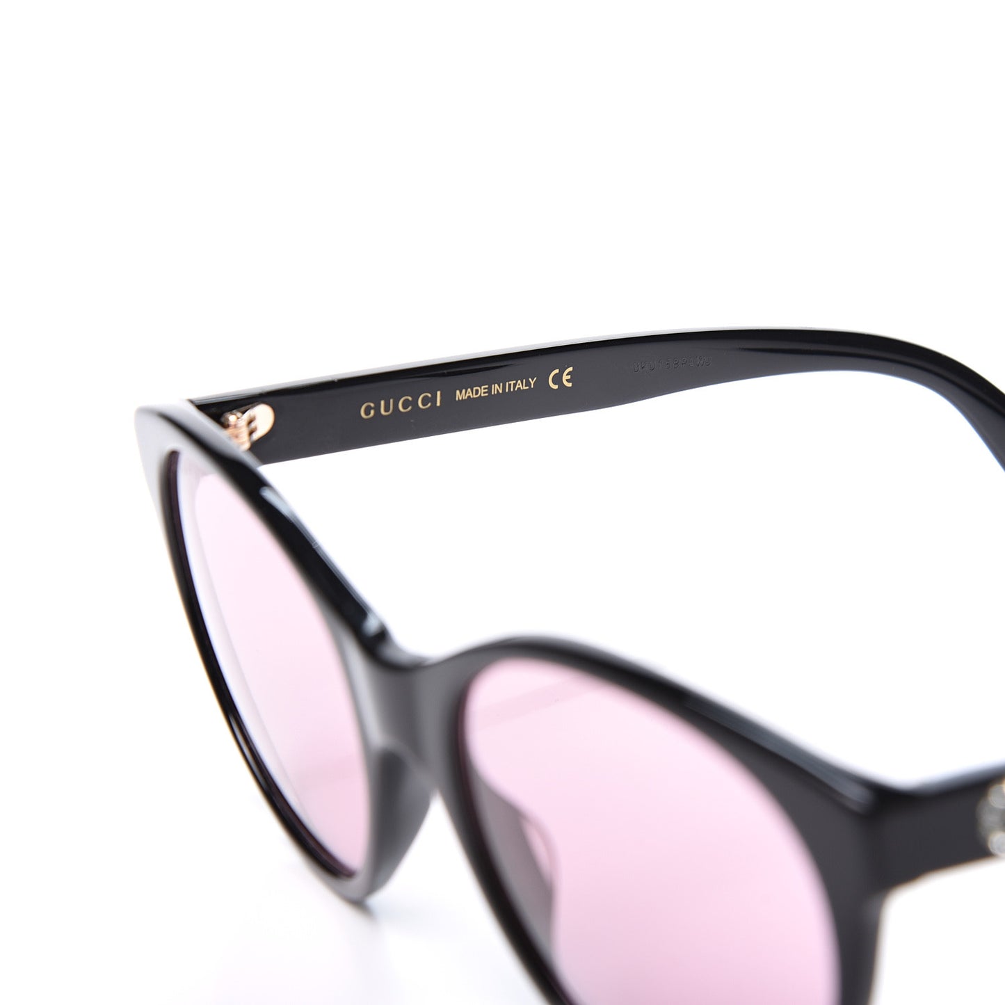 Crystal GG Sunglasses GG0419S Black