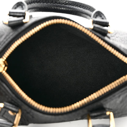 Louis Vuitton Empreinte Monogram Nano Speedy Black 5 of 8