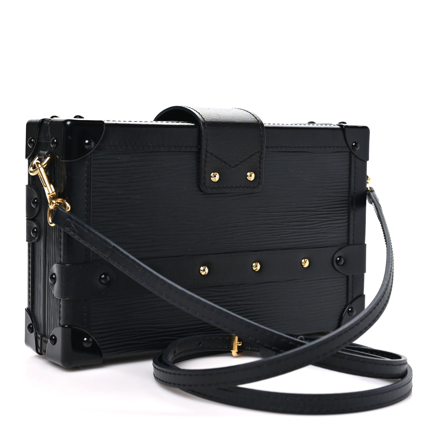 Louis Vuitton Epi Petite Malle Black 3 of 10
