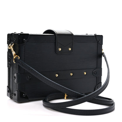 Louis Vuitton Epi Petite Malle Black 3 of 10