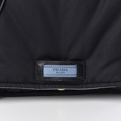 Prada Tessuto Nylon Etiquette Flap Black 9 of 16