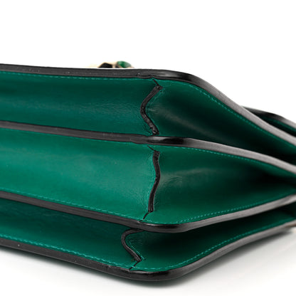 Bulgari Calfskin Serpenti Forever Top Handle Emerald Green 10 of 10