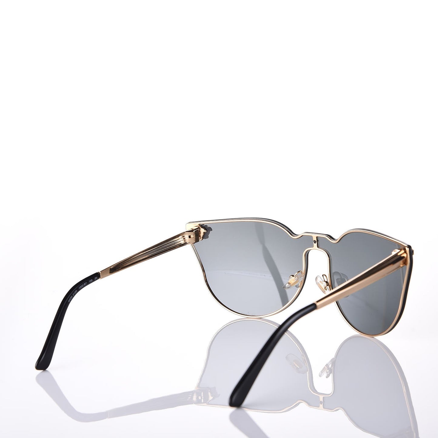 Medusa Cat Eye JJ Sunglasses 2120 Black Gold