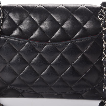 Chanel Lambskin Quilted Small Double Flap Black 8 of 16