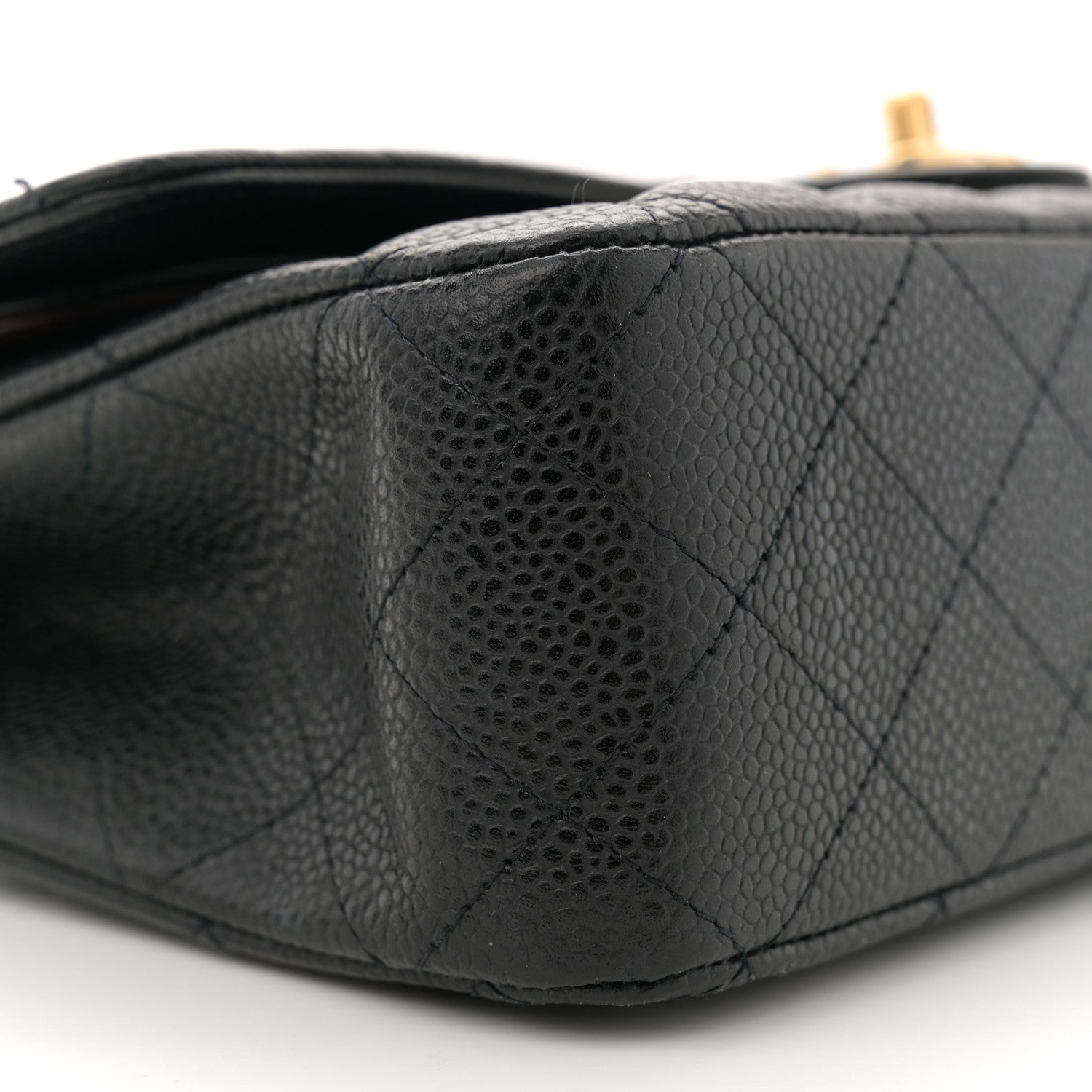 Chanel Caviar Quilted Medium Double Flap Black 9 of 11