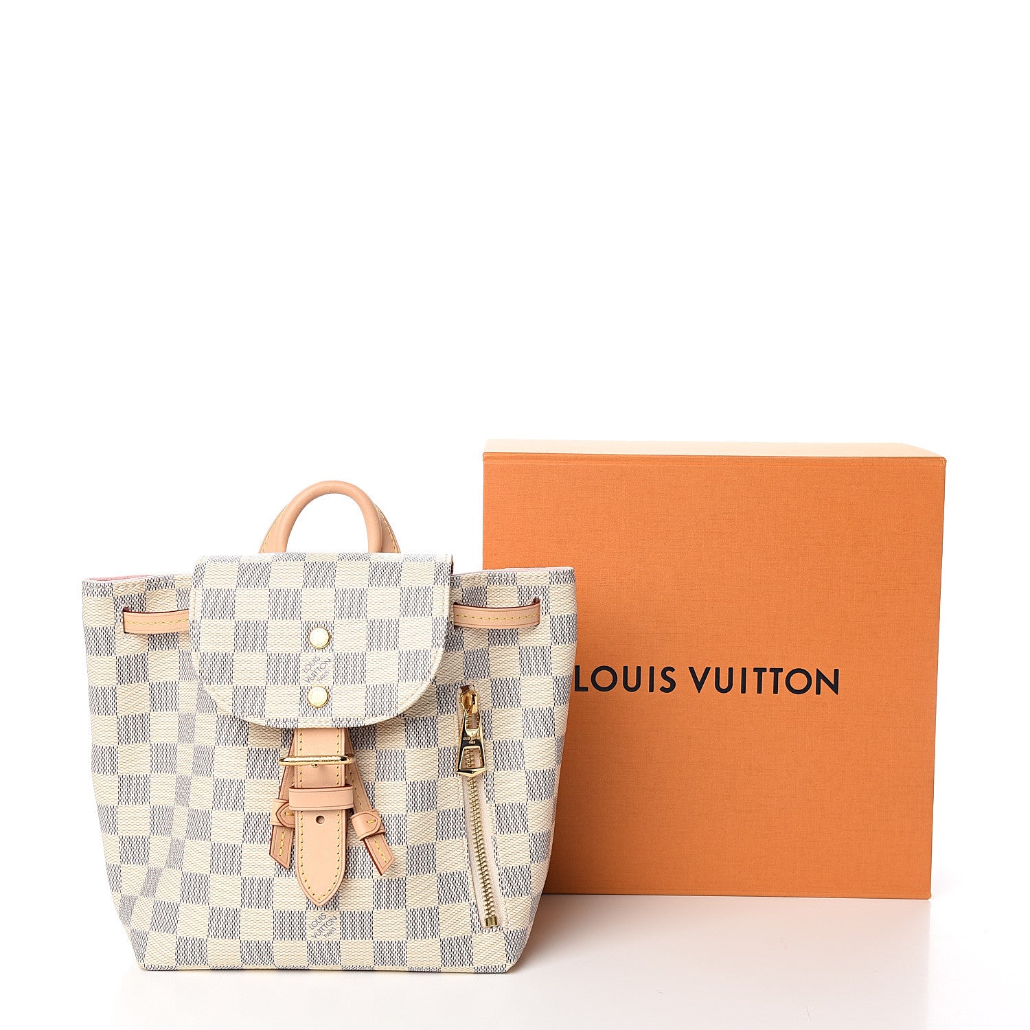 Louis Vuitton Damier Azur Sperone BB Backpack 9 of 9