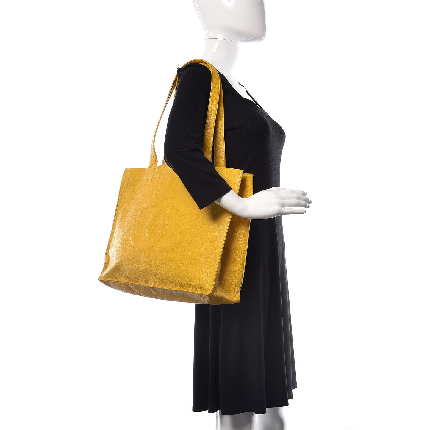 Caviar CC Tote Yellow