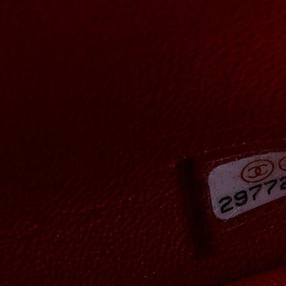 Chanel Lambskin Quilted Mini Rectangular Flap Red 8 of 10