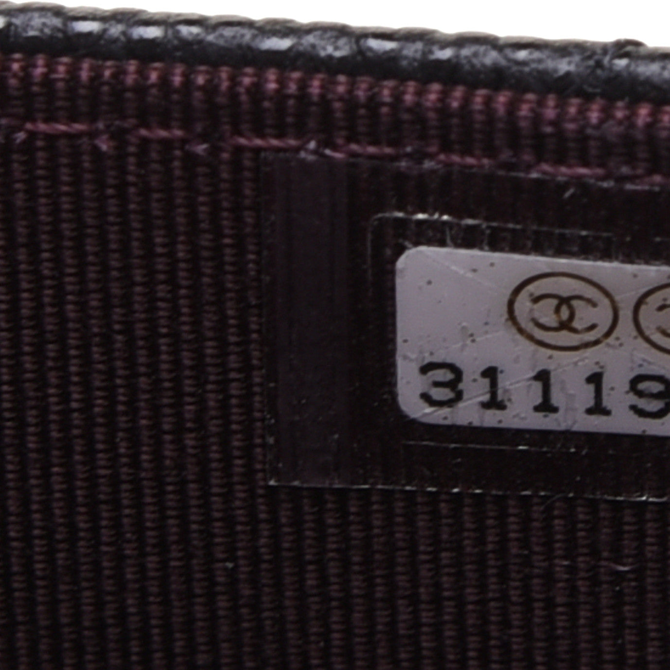 Caviar Quilted Belt Bag Black