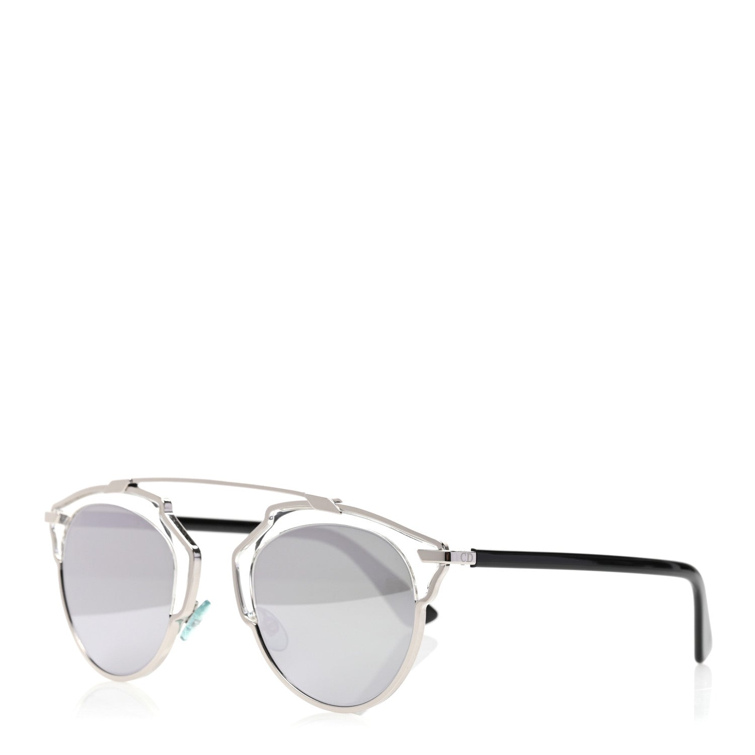 Christian Dior So Real Sunglasses Silver 1 of 8