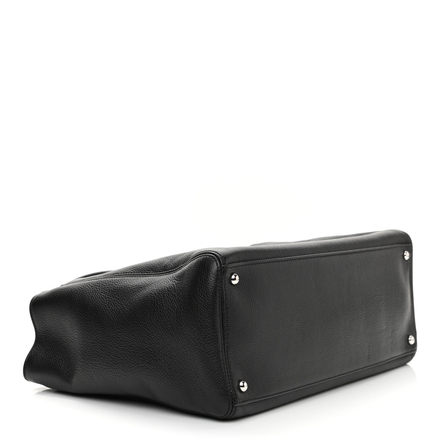 Chanel Calfskin Cerf Executive Shopper Tote Black 4 of 13
