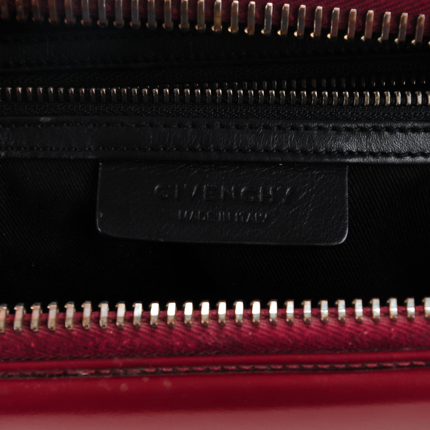 Givenchy Shiny Lord Calfskin Medium Antigona Burgundy 6 of 7