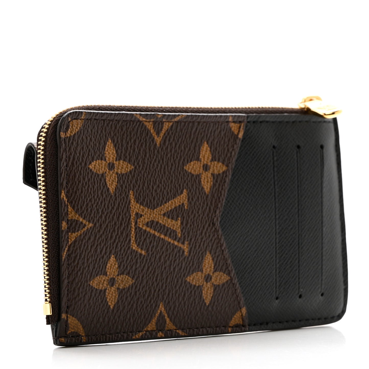 Monogram Recto Verso Card Holder Black
